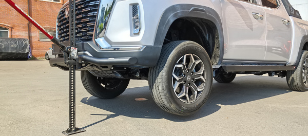 Бампер РИФ силовой передний/защита штатного бампера Changan Hunter Plus c защитой радиатора (устанавливается только с площадкой RIFF70-30000)